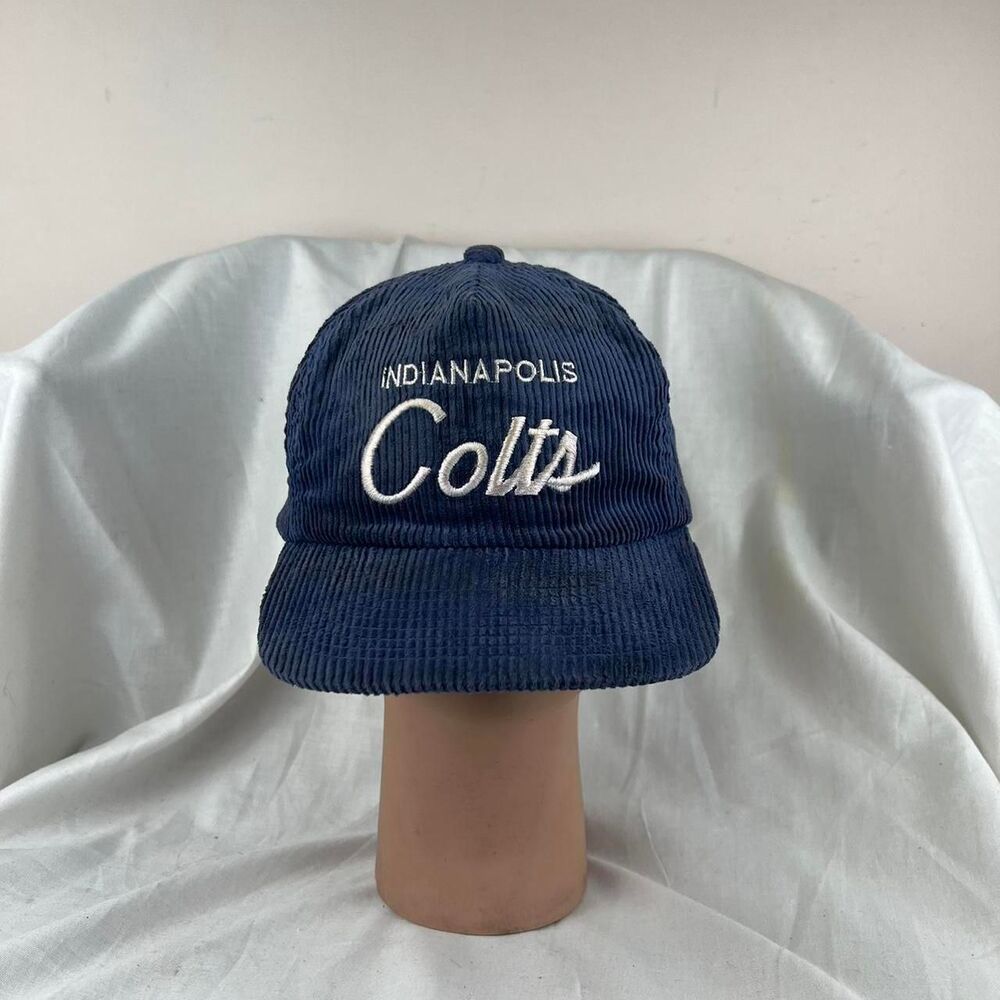 Vintage Sports Specialties Indianapolis COLTS Script The Corduroy Cap